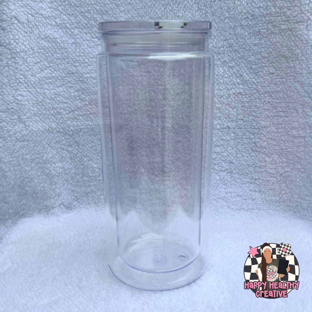Tall Acrylic Snow Globe