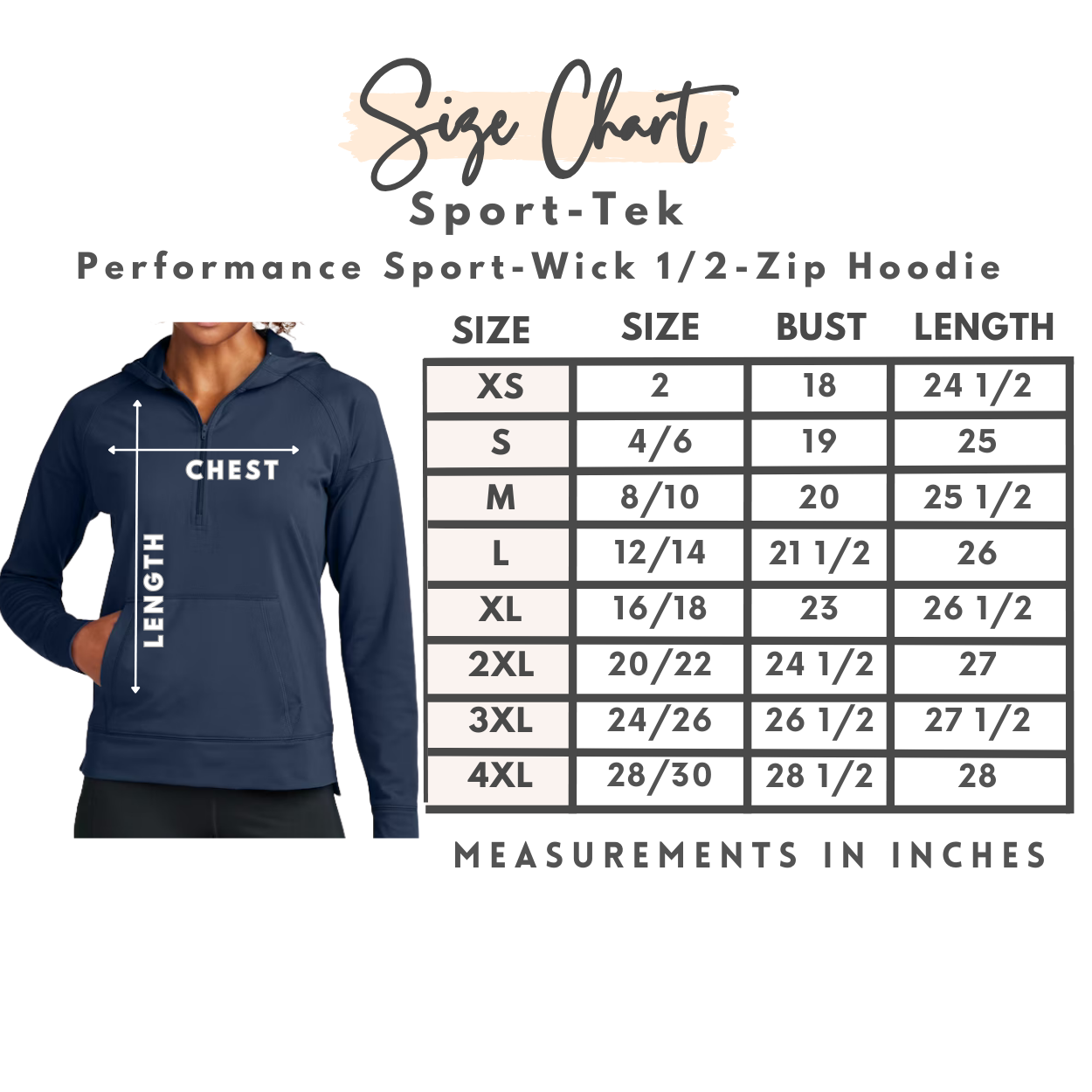 She Runs This Town – Performance 1/2 Zip Hoodie