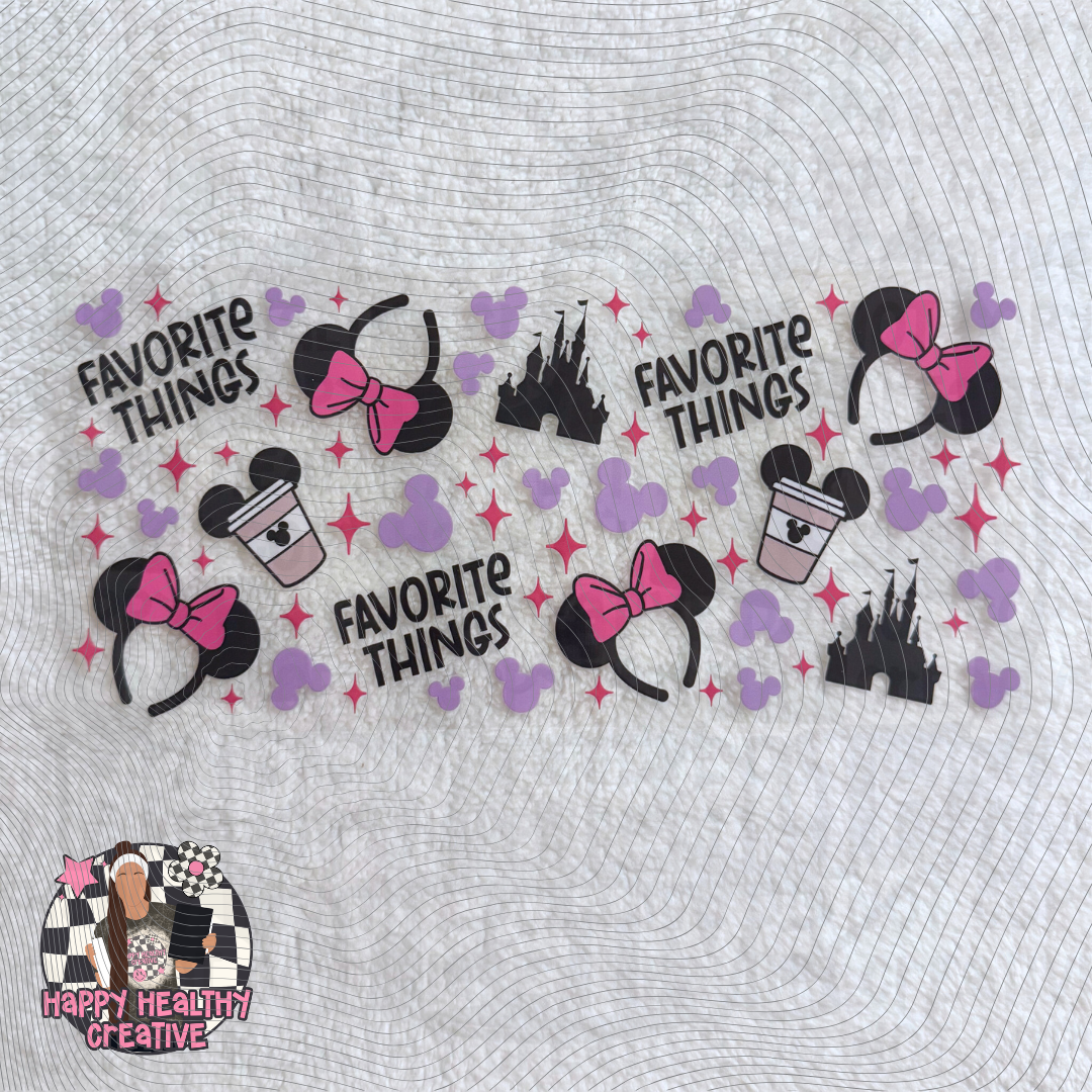 Disney - Disney World Favorite Things Mouse Ears Decal Wrap