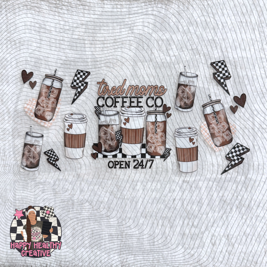 Tired Moms Coffee Co Decal Wrap