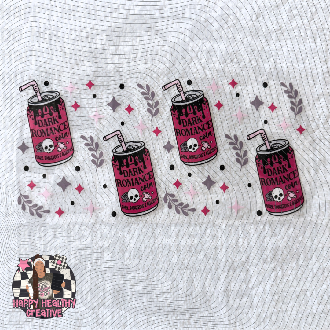 Dark Romance Era Soda Decal Wrap