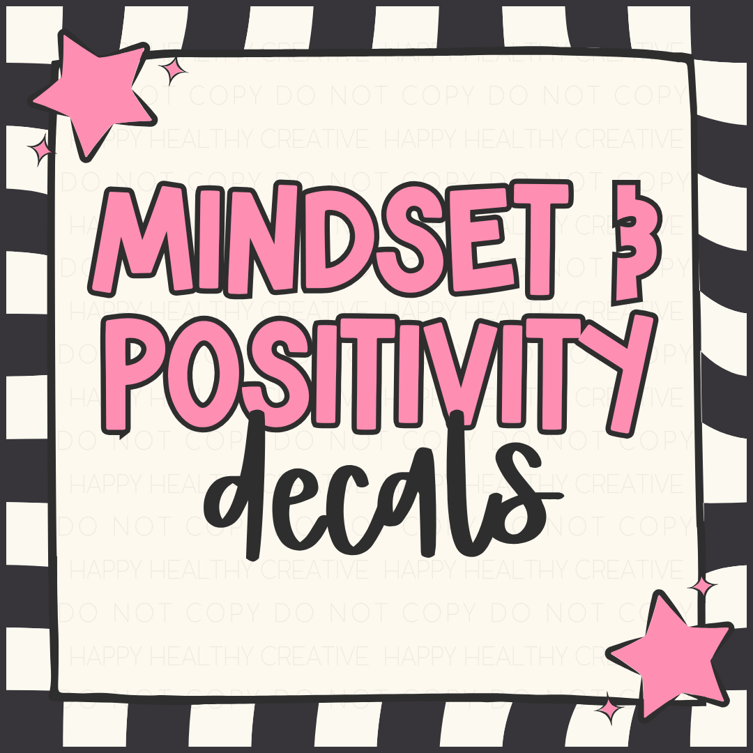 Mindset & Positivity Decals