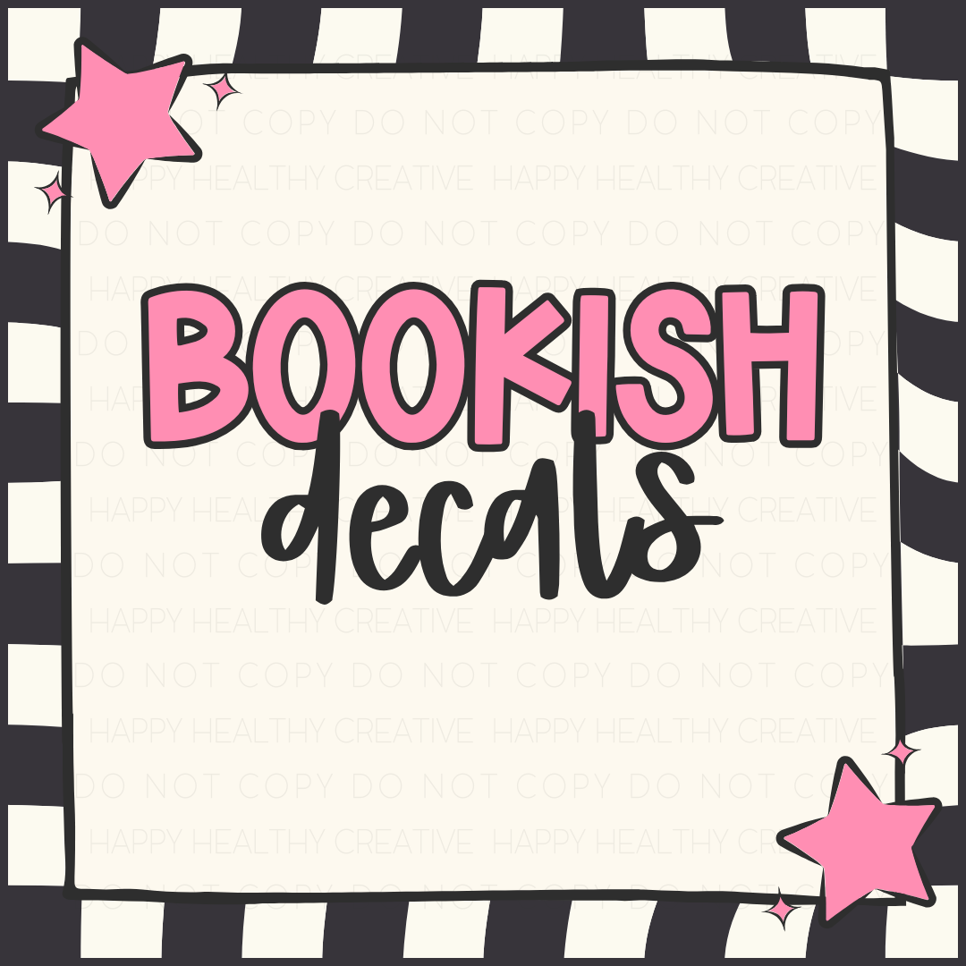 Bookish Decals