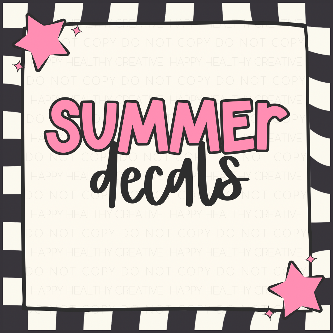 Summer Decals