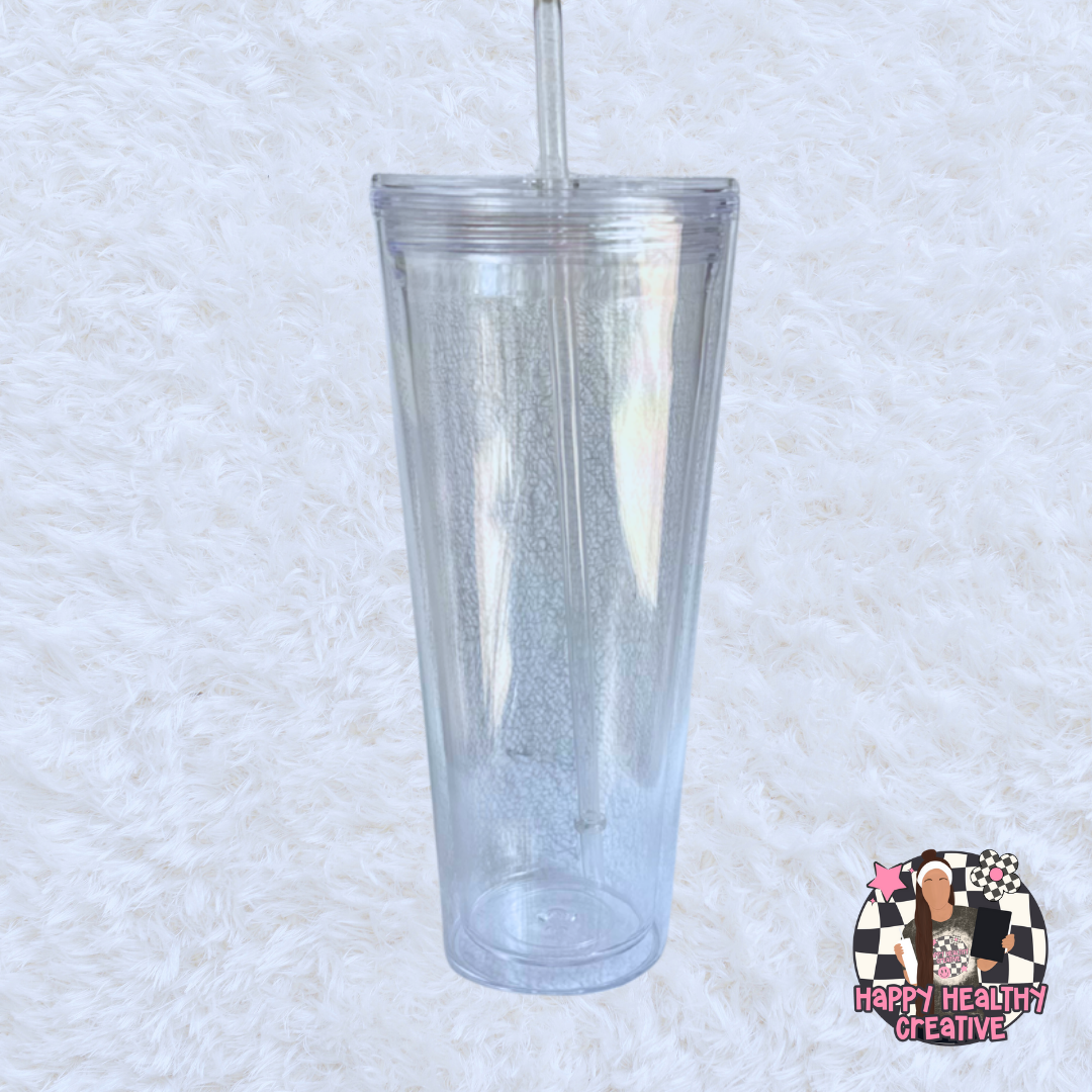 Large Funnel Acrylic Snow Globe