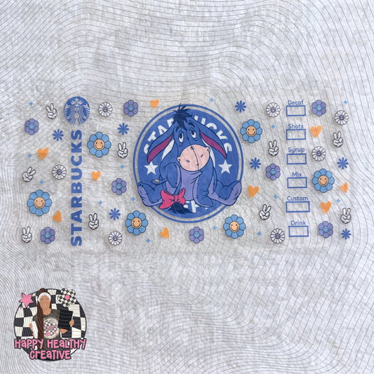 Starbucks - Eeyore Decal Wrap