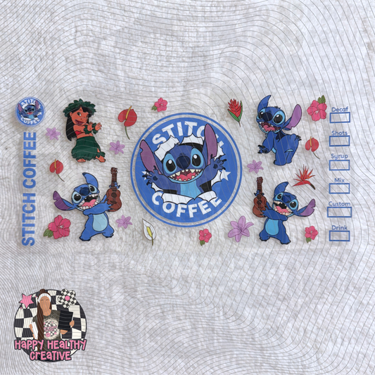 Starbucks - Stitch Decal Wrap 2