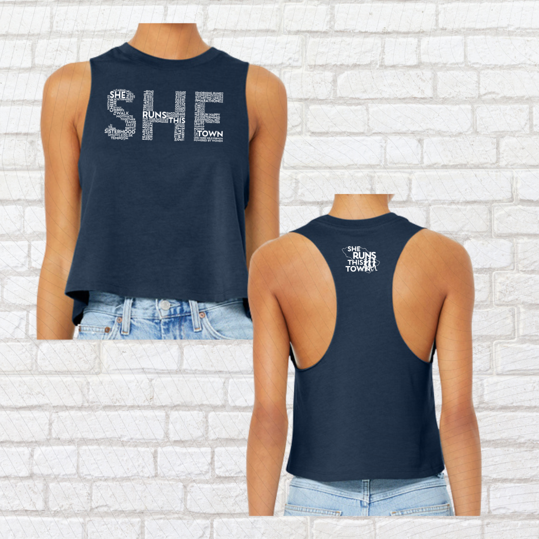 SHE (She Runs This Town) – Crop Top