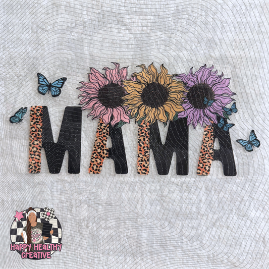 Mama Flowers Decal Wrap