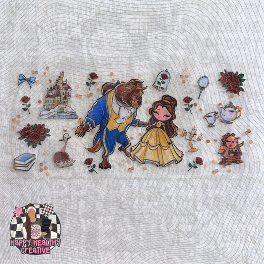 Disney - Belle Beauty and Beast Decal Wrap