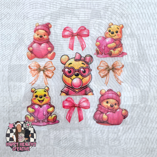 Disney - Pooh Bows Decal