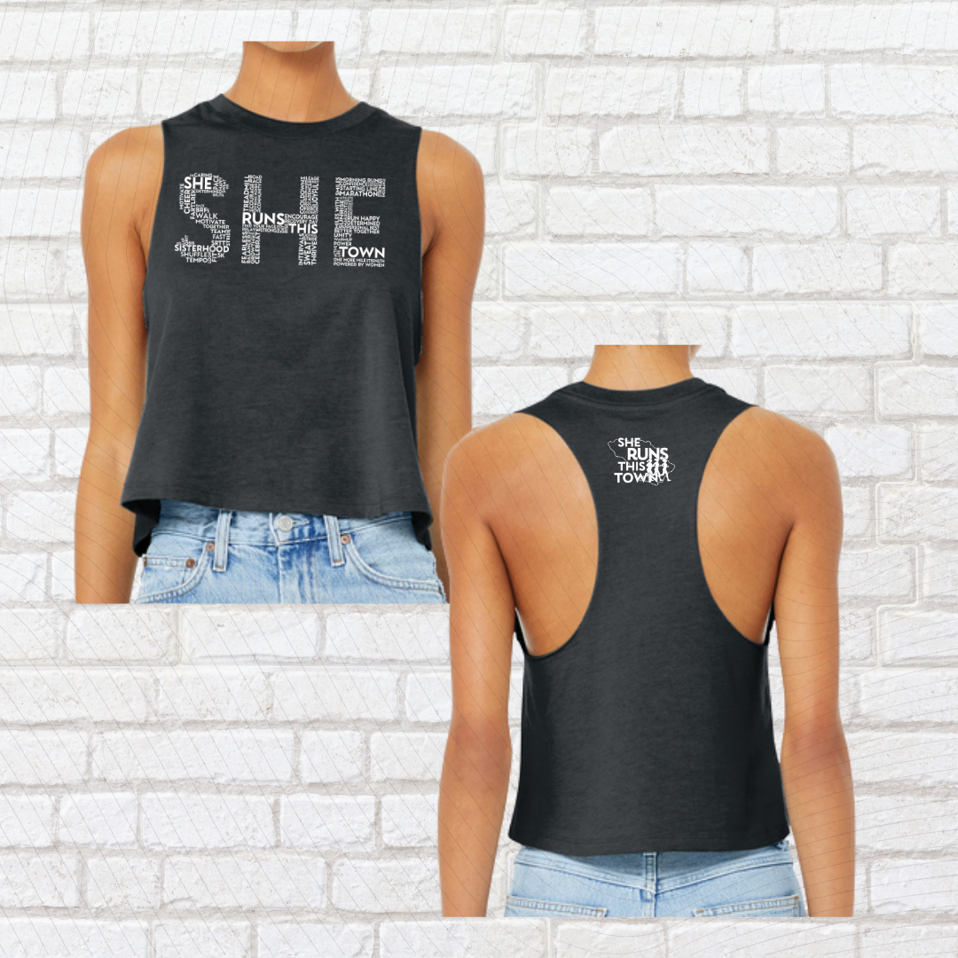 SHE (She Runs This Town) – Crop Top