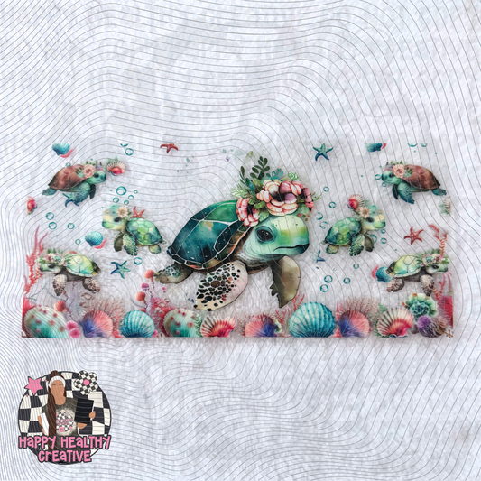 Cute Turtle Decal Wrap