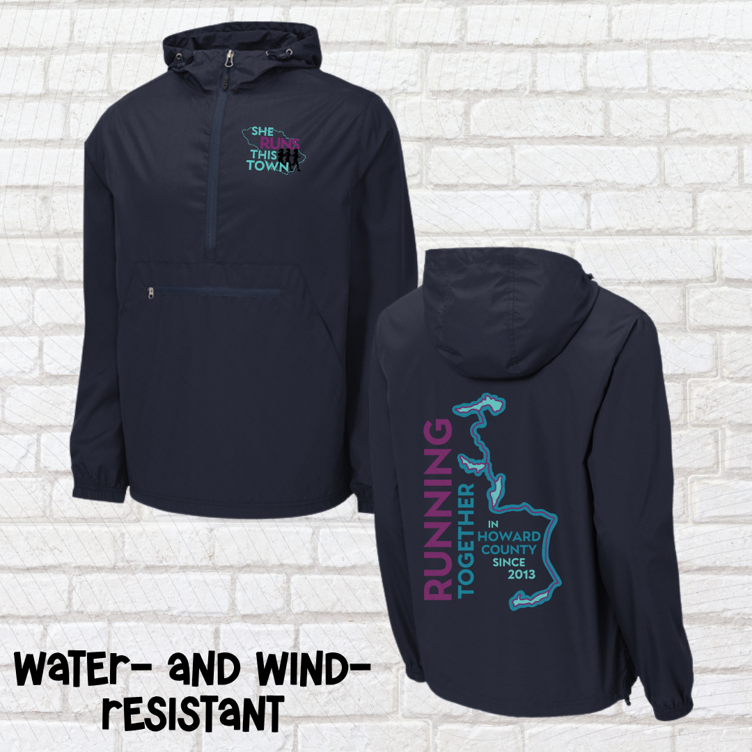She Runs This Town – Packable Anorak (Unisex Fit)