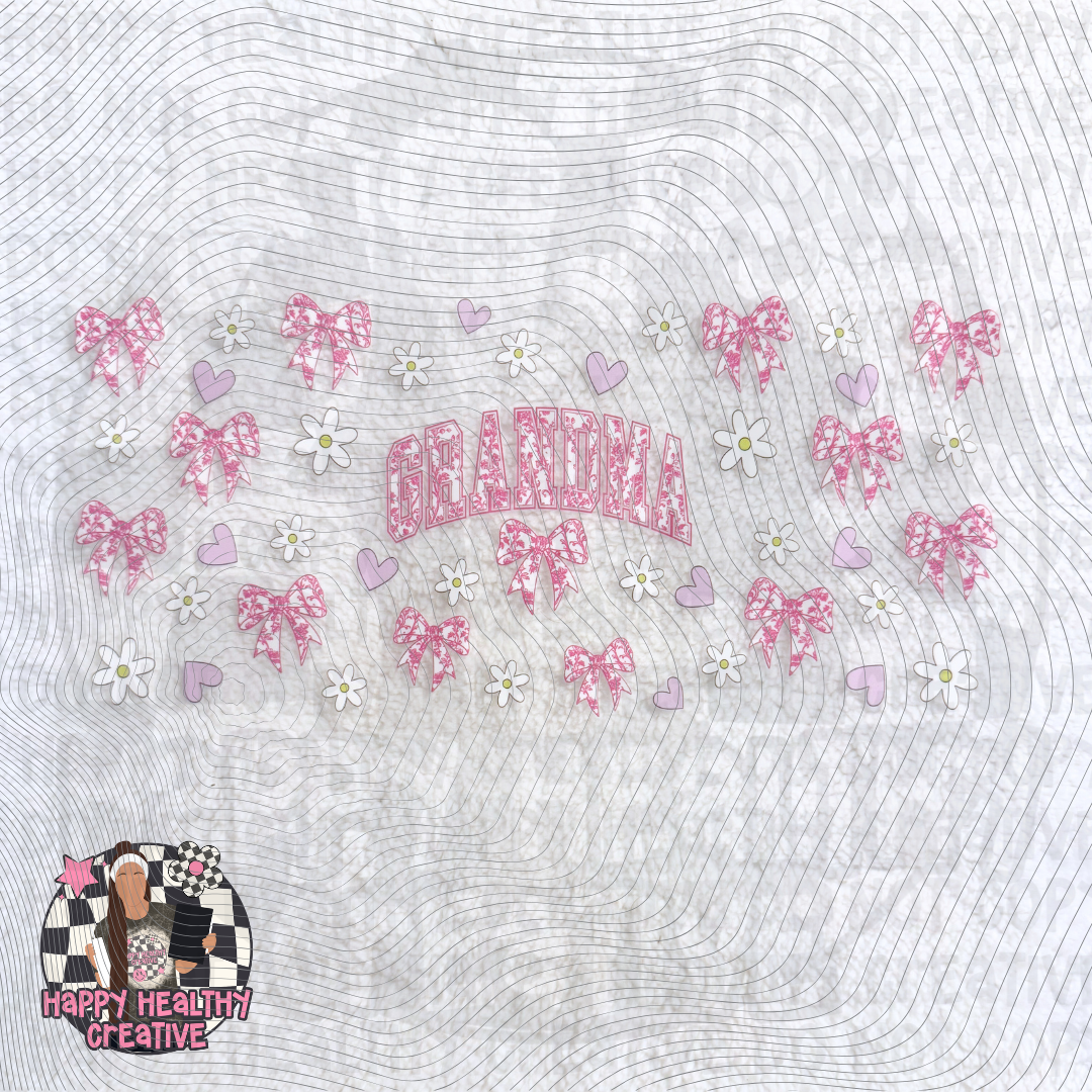Grandma Bows Decal Wrap