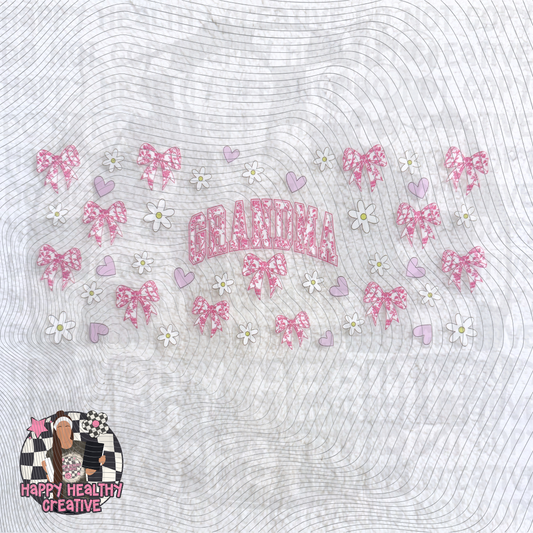 Grandma Bows Decal Wrap