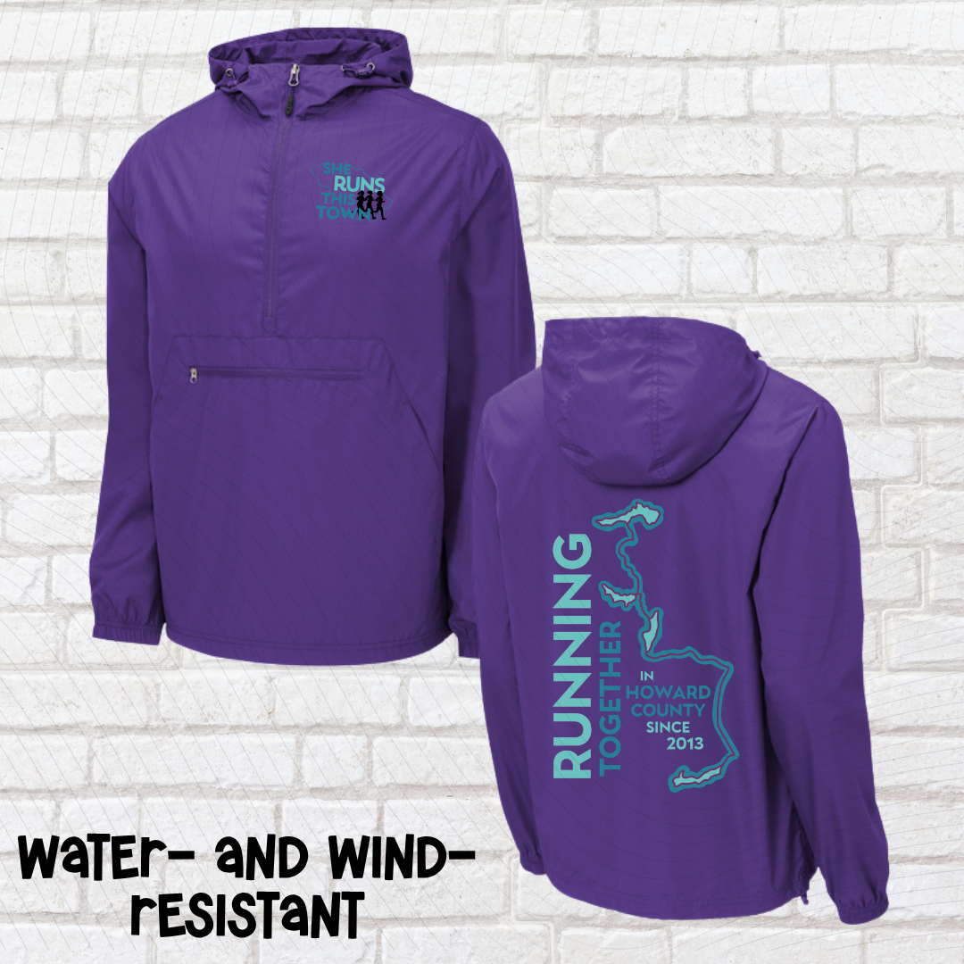 She Runs This Town – Packable Anorak (Unisex Fit)