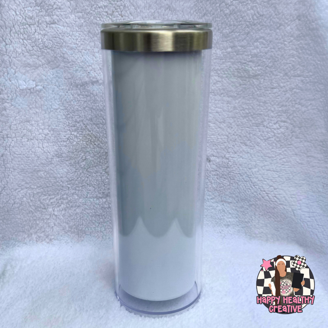 Insulated Steel Coffee Snow Globe (with or without handle)