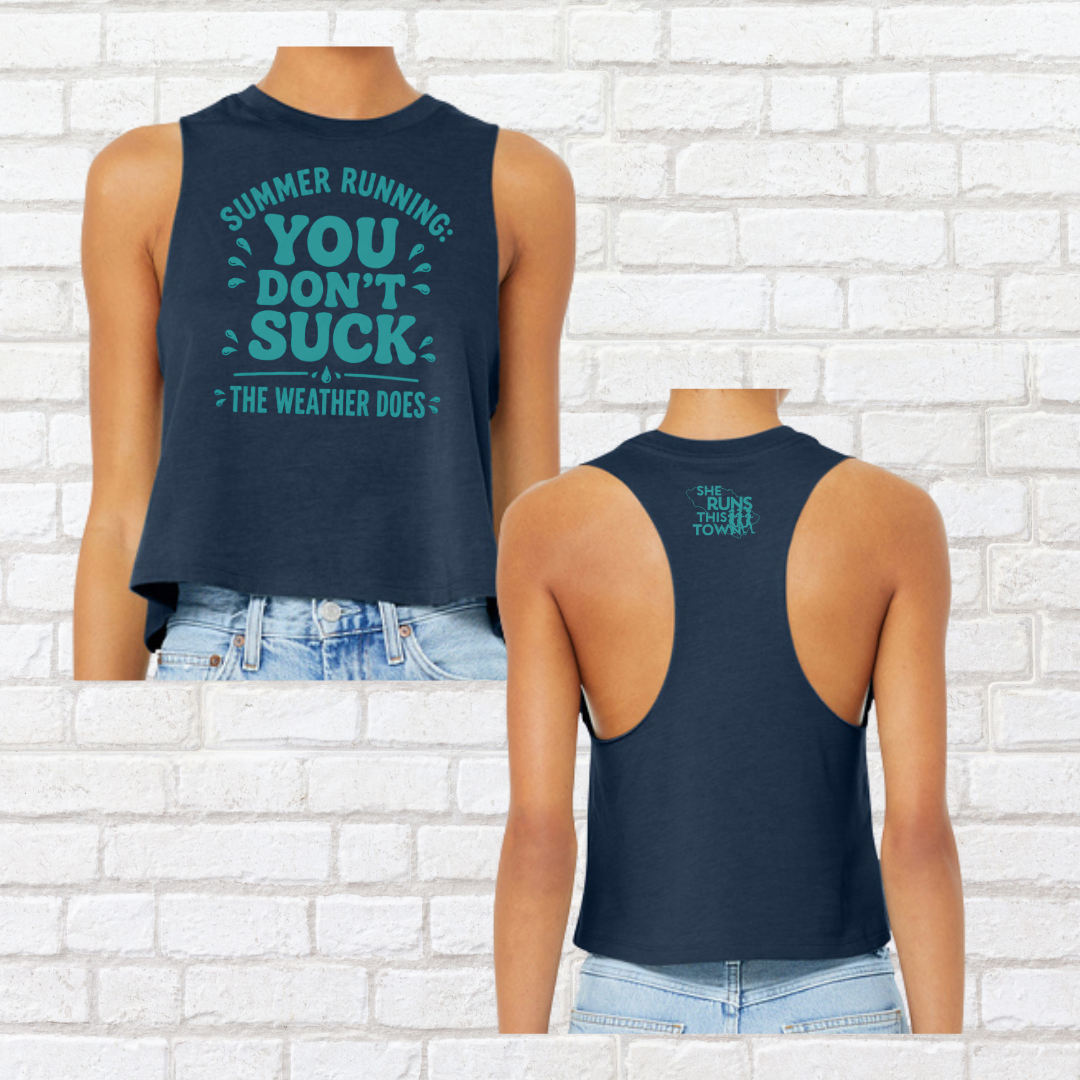 Summer Running (She Runs This Town) – Crop Tops