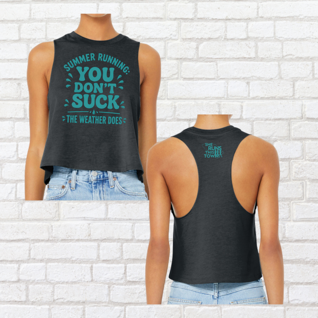 Summer Running (She Runs This Town) – Crop Tops