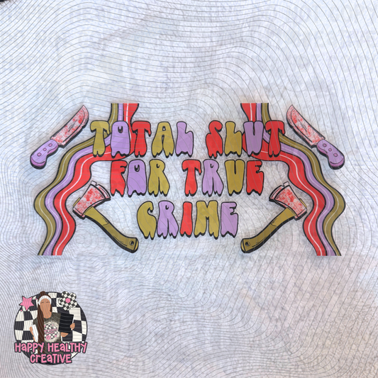 Total Slut for True Crime Decal Wrap