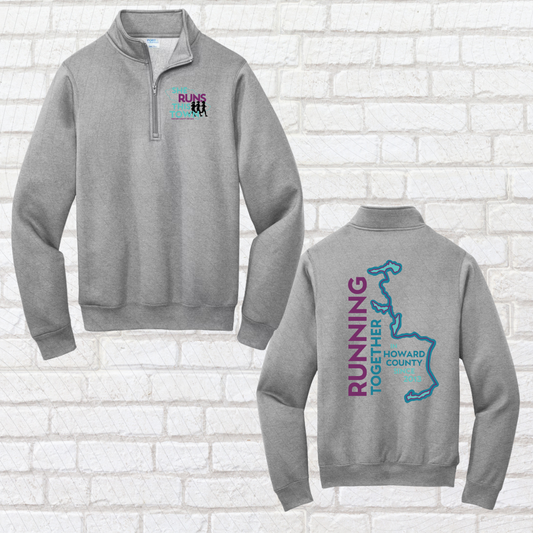 She Runs This Town – Quarter Zip Core Fleece
