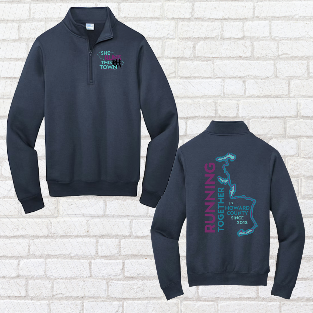 She Runs This Town – Quarter Zip Core Fleece