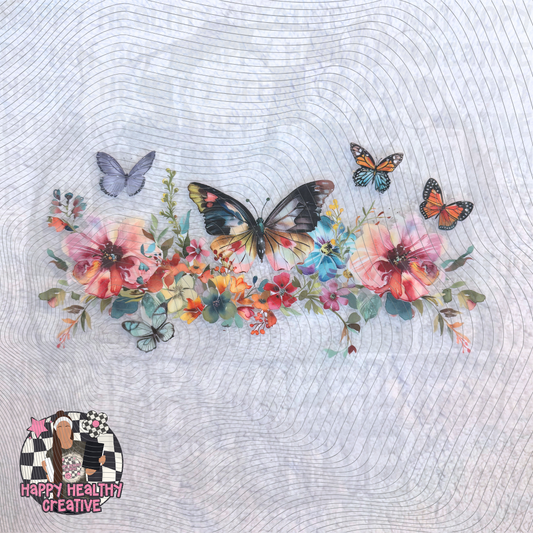 Butterfly Watercolors Decal Wrap