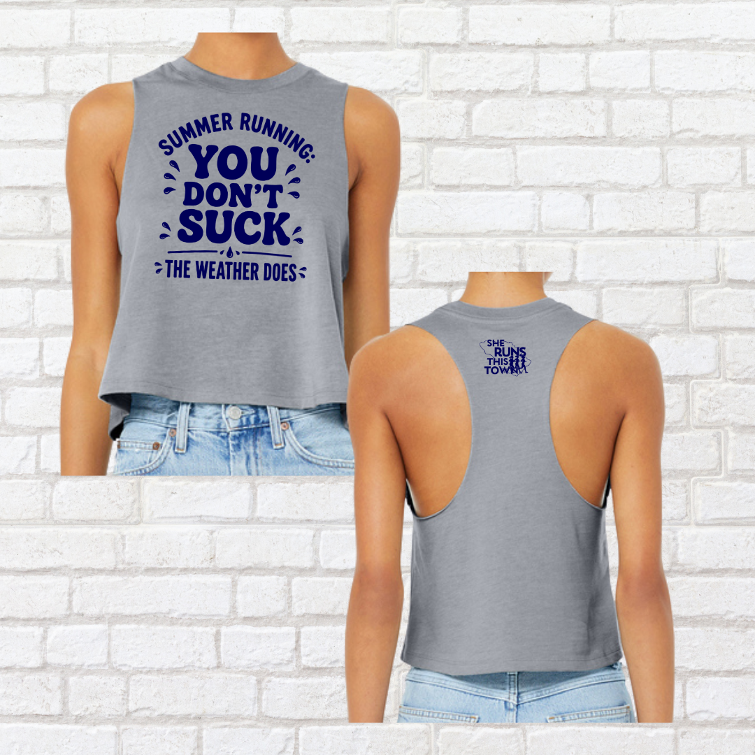 Summer Running (She Runs This Town) – Crop Tops