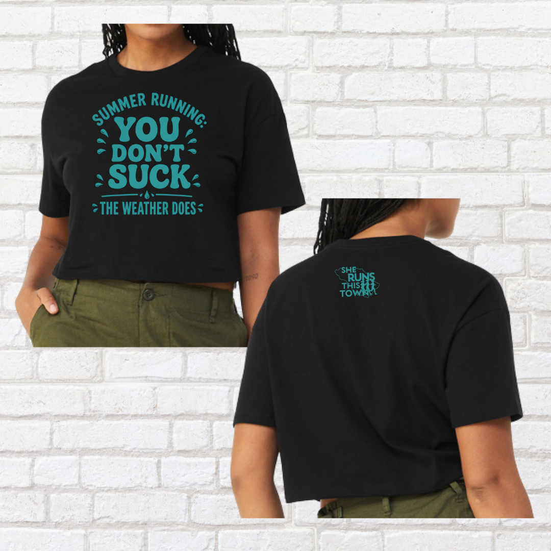 Summer Running (She Runs This Town) – Crop Tops