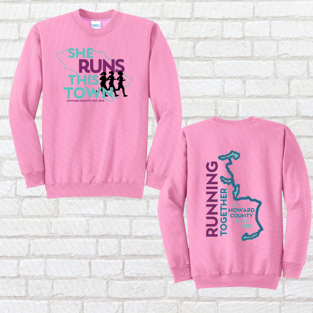 She Runs This Town – Crewneck