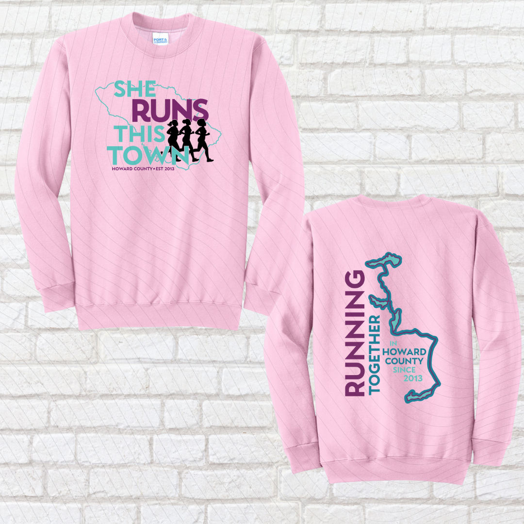 She Runs This Town – Crewneck