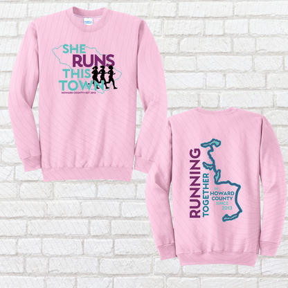 She Runs This Town – Crewneck
