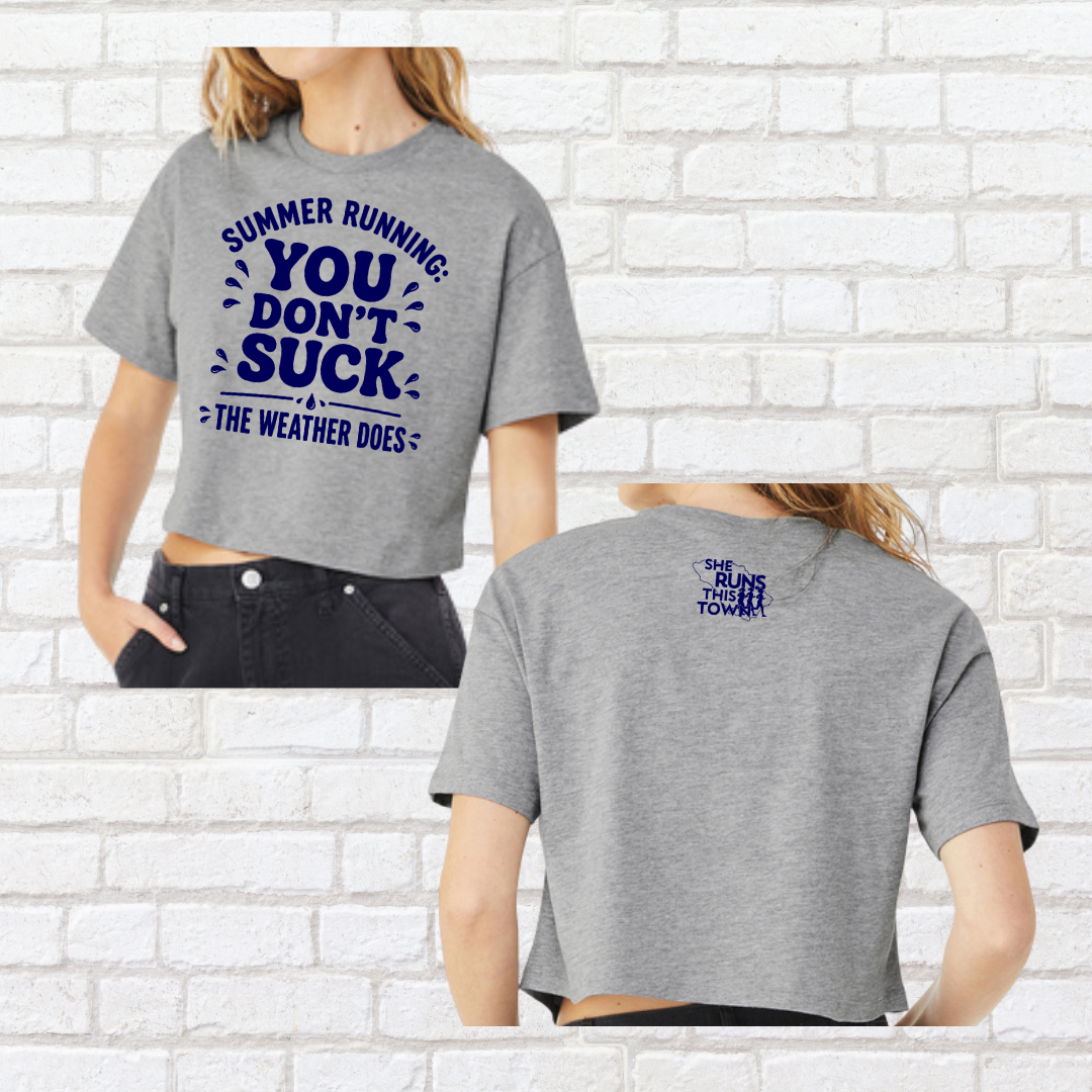 Summer Running (She Runs This Town) – Crop Tops