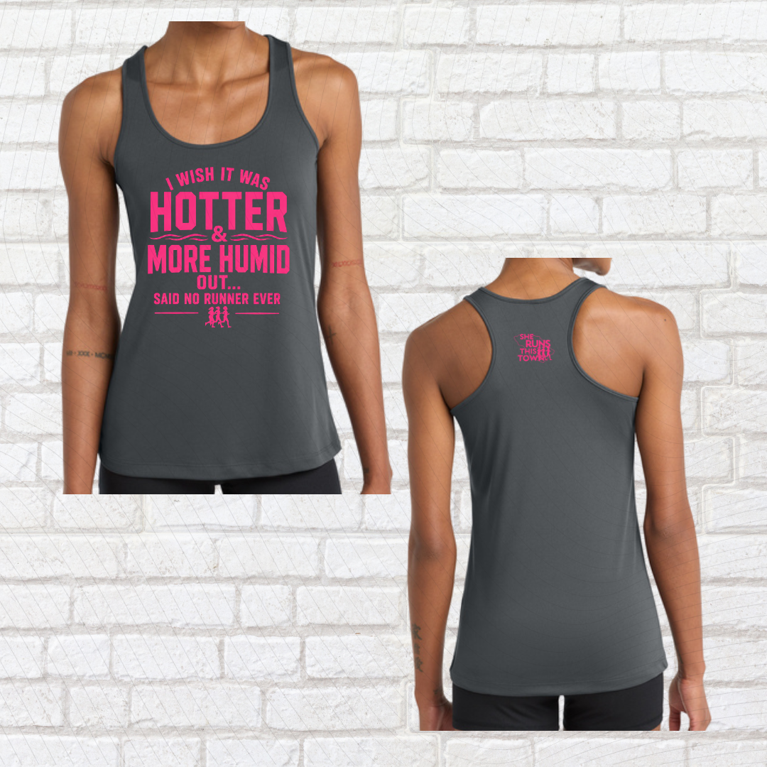Hot & Humid (She Runs This Town) – Performance Ladies Tank
