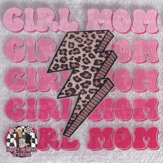 Girl Mom ⚡️ Decal