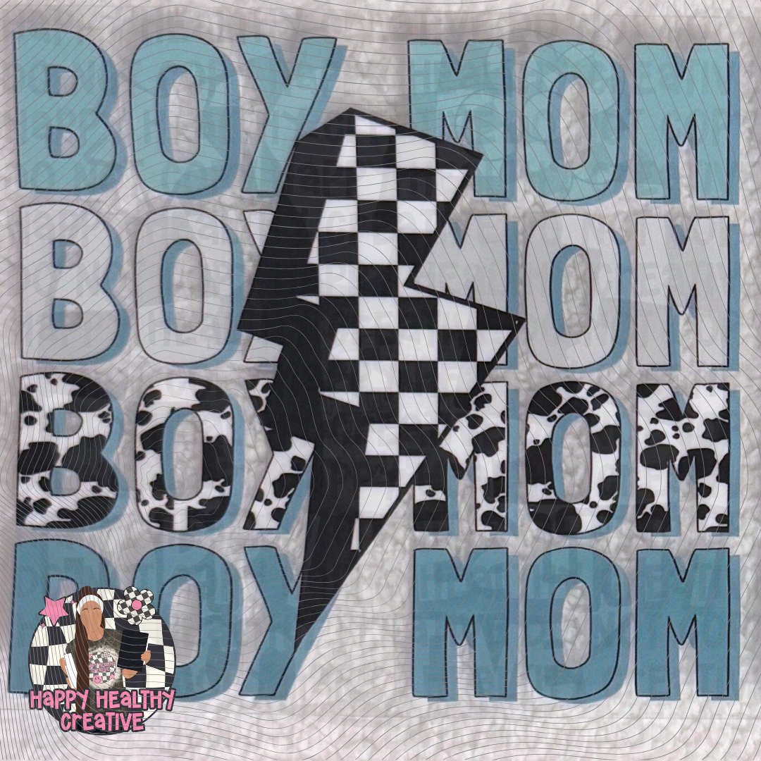 Boy Mom ⚡️ Decal