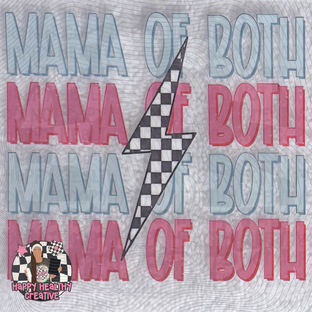 Mama of Both ⚡️ Decal