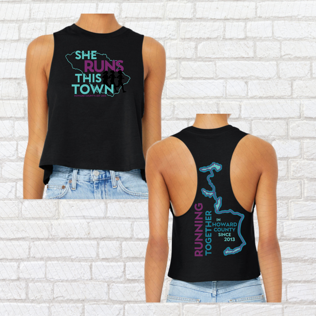 She Runs This Town – Crop Top