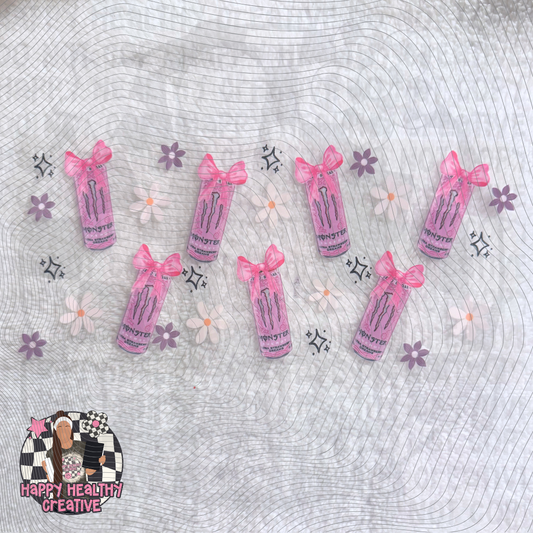 Pink Monster Decal Wrap