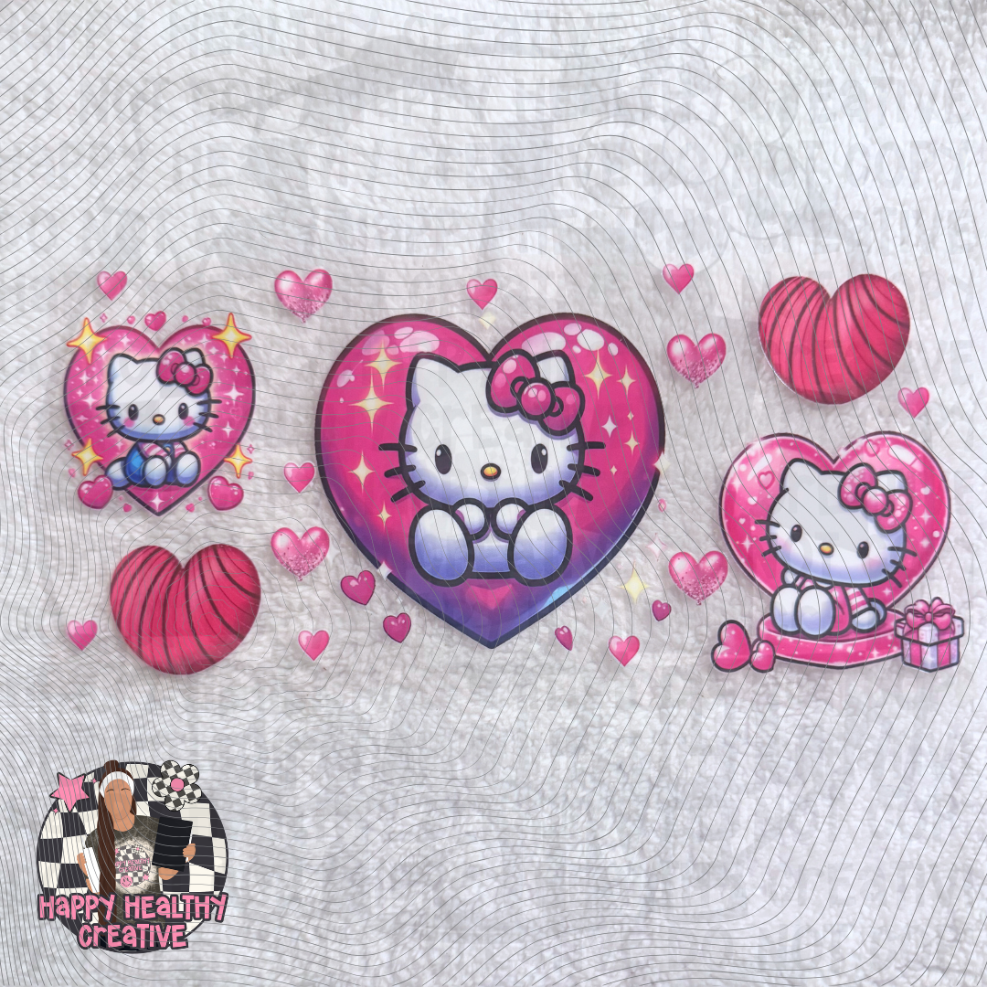Hello Kitty - Pink Hearts Decal Wrap