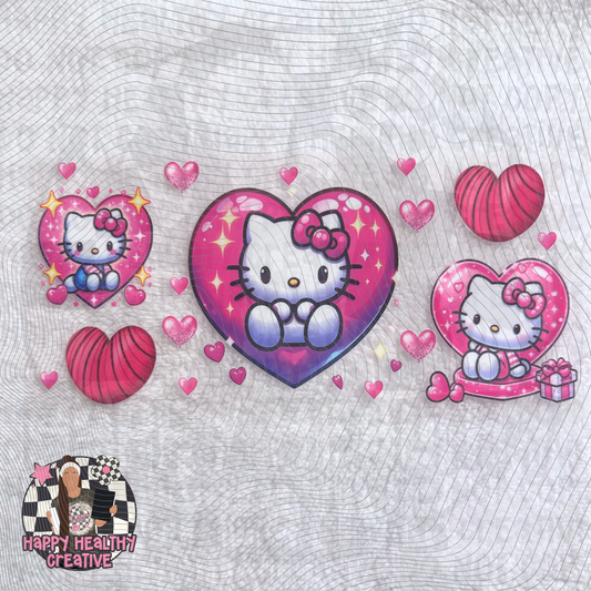 Hello Kitty - Pink Hearts Decal Wrap