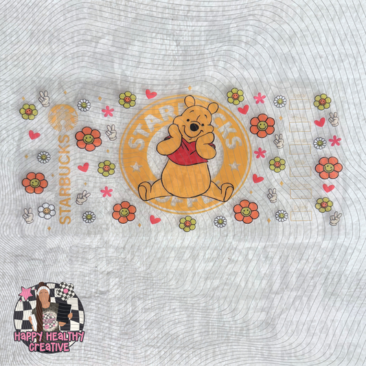 Starbucks - Pooh Decal Wrap