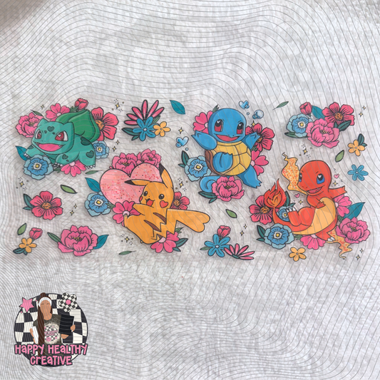 Pokemon - Florals Decal Wrap