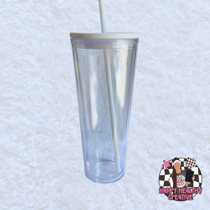 Large Funnel Acrylic Snow Globe