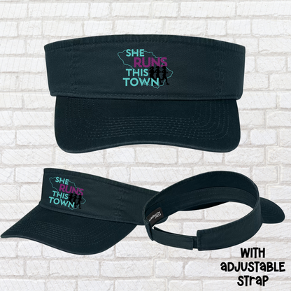She Runs This Town – Athletic Visor