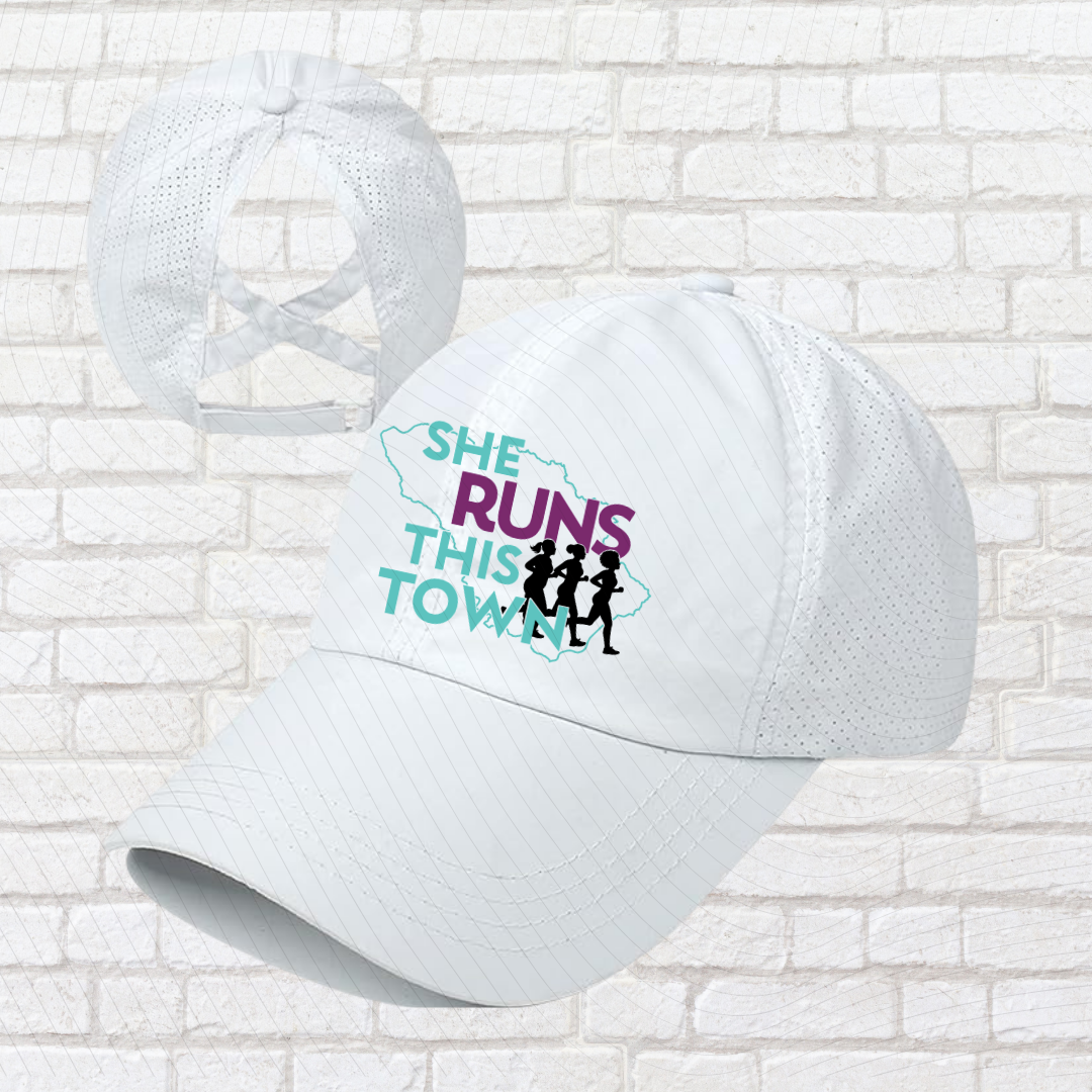 She Runs This Town – Athletic Hat/Cap