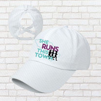 She Runs This Town – Athletic Hat/Cap