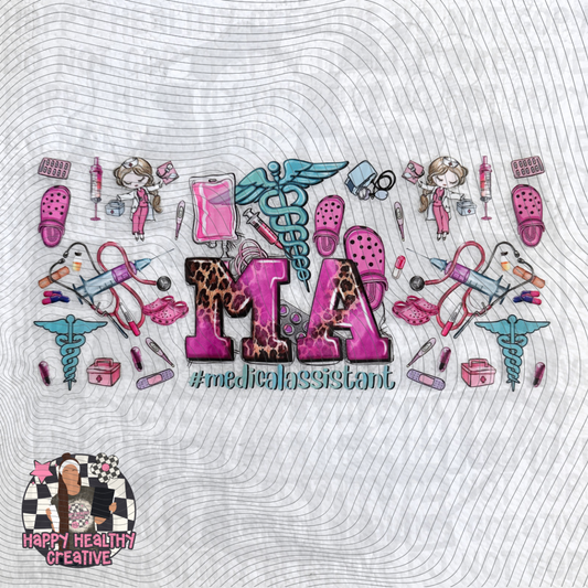 Medical Asssistant Decal Wrap