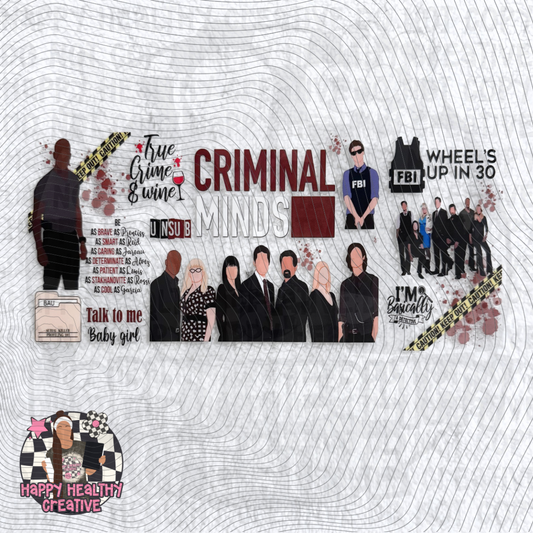 Criminal Minds - Decal Wrap